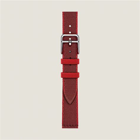 hermes twilly for watch band|Band Apple Watch Hermès Single Tour 42 mm Twill Jump Attelage.